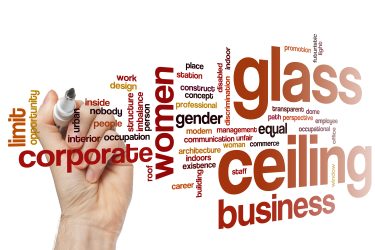Image of Glass ceiling discrimination defined