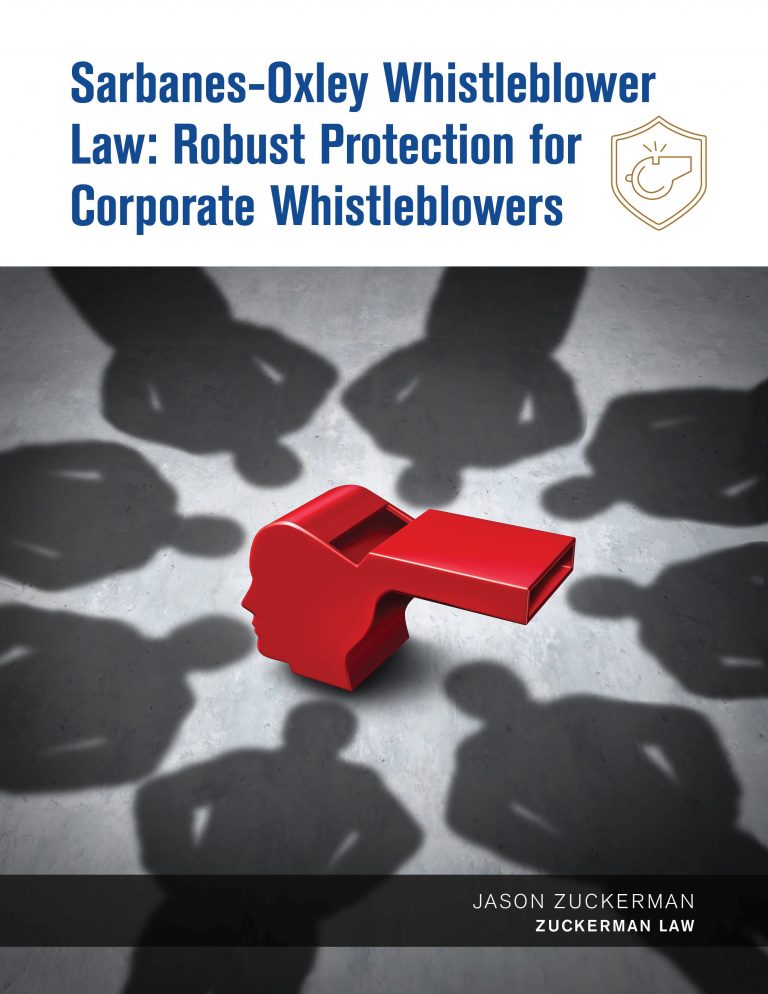 Image of Whistleblower Law Firm Publishes Sarbanes-Oxley Whistleblower Guide on 15th Anniversary of Sarbanes-Oxley Act