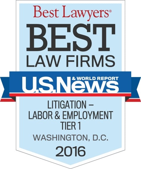 Image of Whistleblower Law Firm Zuckerman Law Recognized as Tier 1 Firm in Washington DC in U.S. News – Best Lawyers® “Best Law Firms”